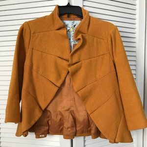 Golden yellow Tabitha jacket